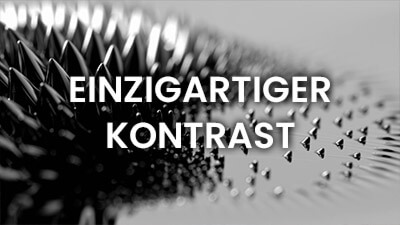 Einzigartiger Kontrast